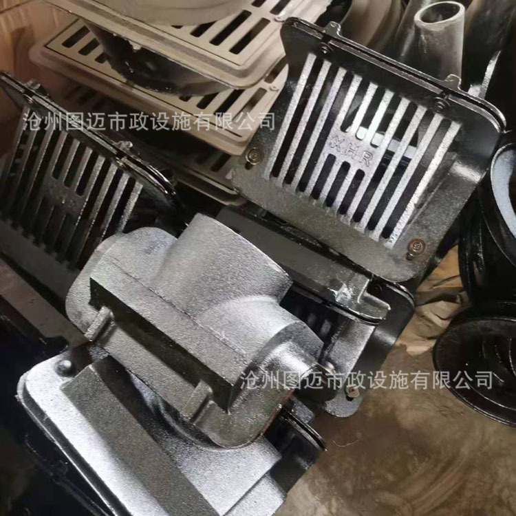 铸铁雨水斗 180°侧入式成品雨水斗DN100 侧排水雨水斗地漏现货-阿里巴巴