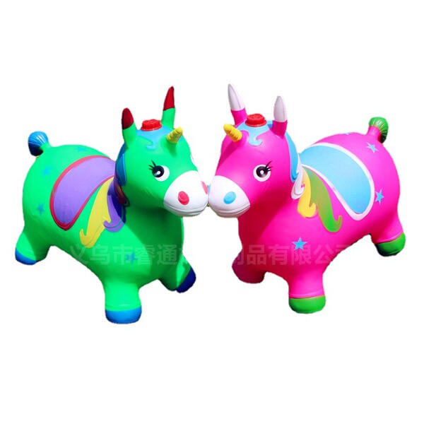 music painted inflatable toy for jumping