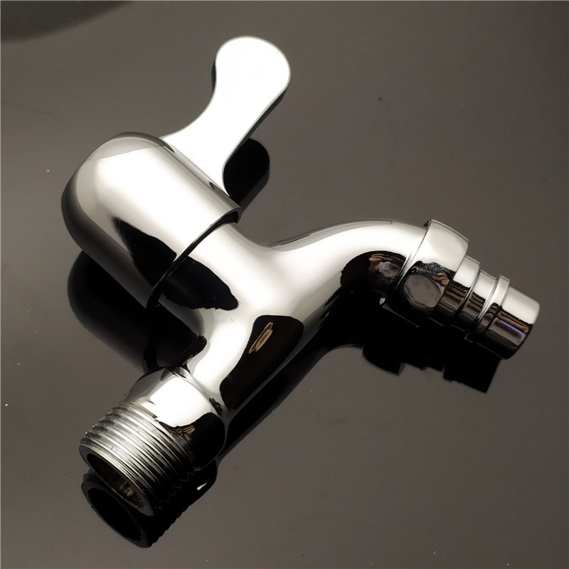 Plastic core alloy project low price quick opening faucet nozzle simple cheap water switch nozzle
