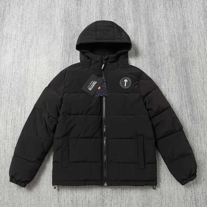 Trapstar Cotton Jacket Drill European and American Hip-Hop Drip Winter Men's and Women's Padded Classic Celebrity Style Jacket Trapstar Cotton Jacket Drill European and American Hip-Hop Drip Winter Men's and Women's Padded Classic Celebrity Style Jacket