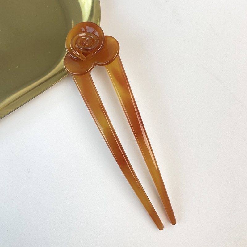 Geometric Pattern Retro Women's Geometric Acetic Acid Sheets Hair Sticks