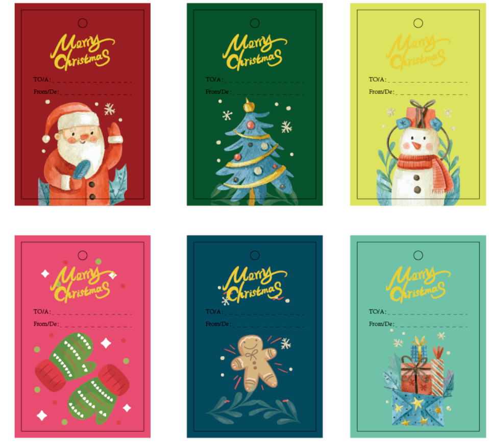 Inventario de cinta de cuerda de dibujo bolsas de dulces de plástico bolsas de regalo frescas bolsas de láser bolsas de regalo Navidad