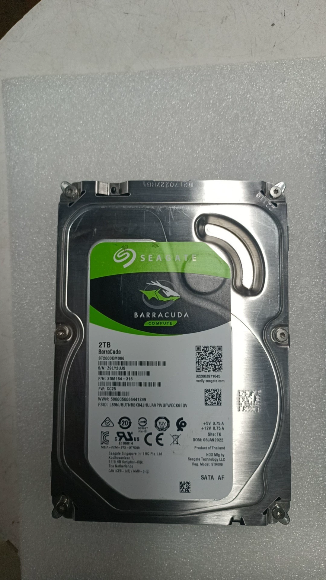 Подходящ для Seagate 1TSATA 7200 приводная машина 3.52T