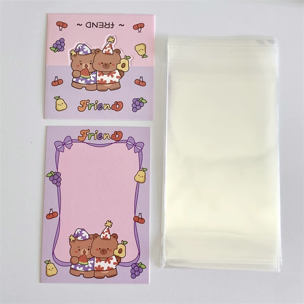 Purple Fruit Cappy Bear