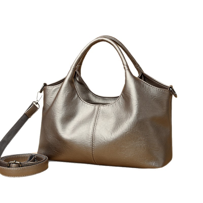 2025 New Fashion Women's Handbag Large Capacity Shoulder Bag Crossbody Tote Commuter Soft Bag - Thumbnail 5