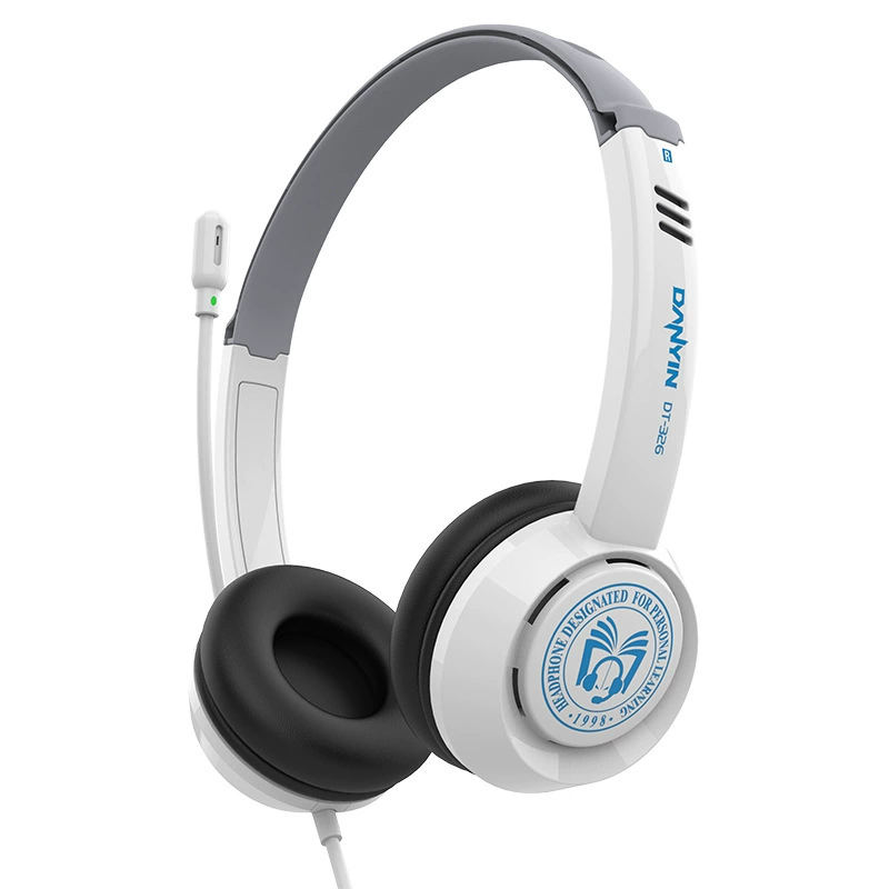 AI learning tablet headset headset type-c student online class learning wired headset source factory