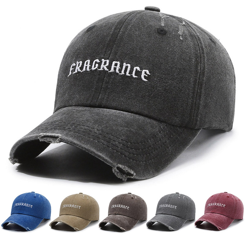 Korean style trendy versatile washed cotton soft top baseball women in spring summer, sun shading and face enhancing,_voghion.com