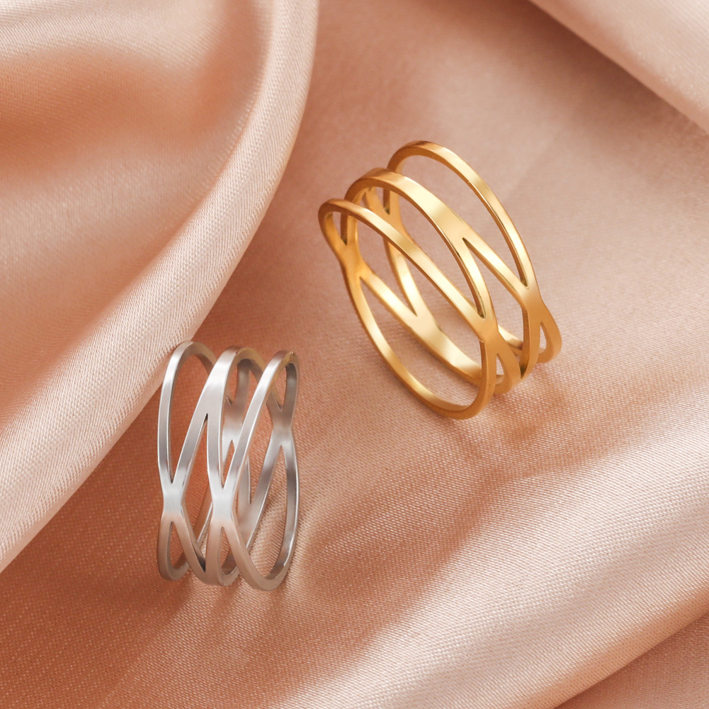 fashionable ring stainless steel