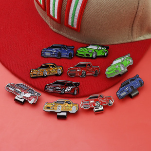 New Metal New Era Enamel Paint Decoration Hat Clip Creative Classic Car Styling Badge Hat Clip