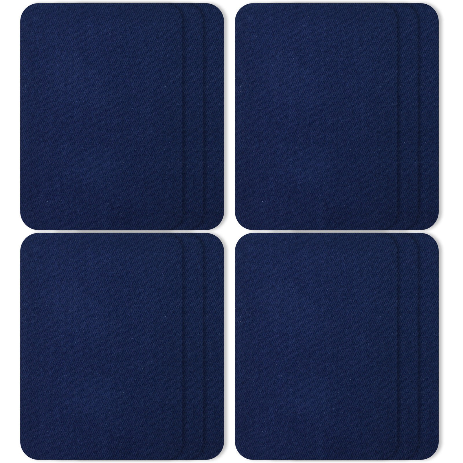 Parche de tela de algodón al por mayor parche de manga cuadrado parche de mezclilla camisa de suéter adhesivo de alta calidad parche de codo parche de rodilla