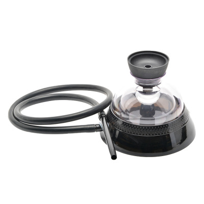 跨境新品阿拉伯水烟壶大圆壶硅胶管水烟烟枪单管烟斗套装hookah