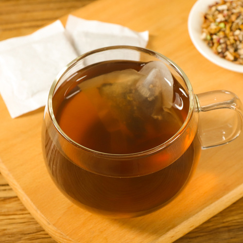 Manufacturer wholesale black root probiotic tea black hair tea black bean black sesame mulberry combination tea one piece drop shipping