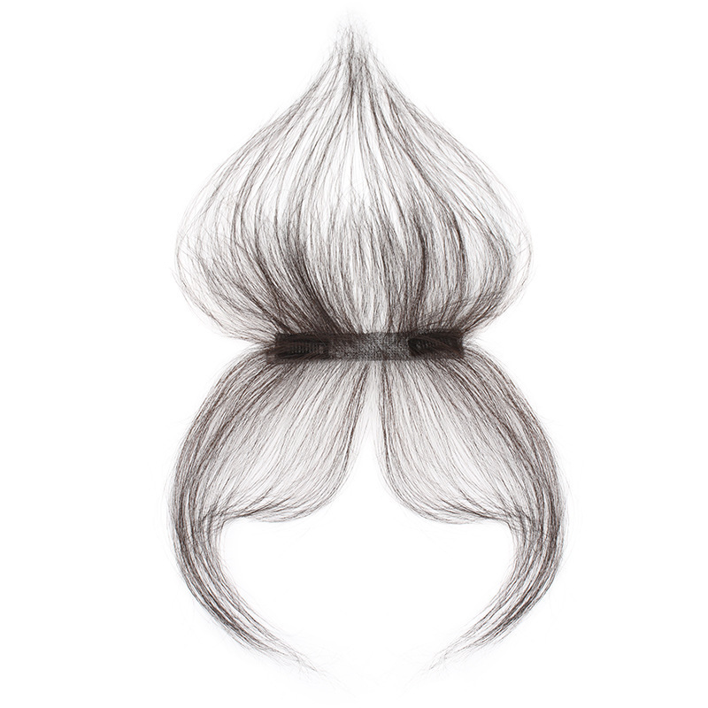 Perucas franjas de frente natural invisibles sin marcas pelucas de verano ligera línea de cabello ligera pegada franjas de cabello verdaderas