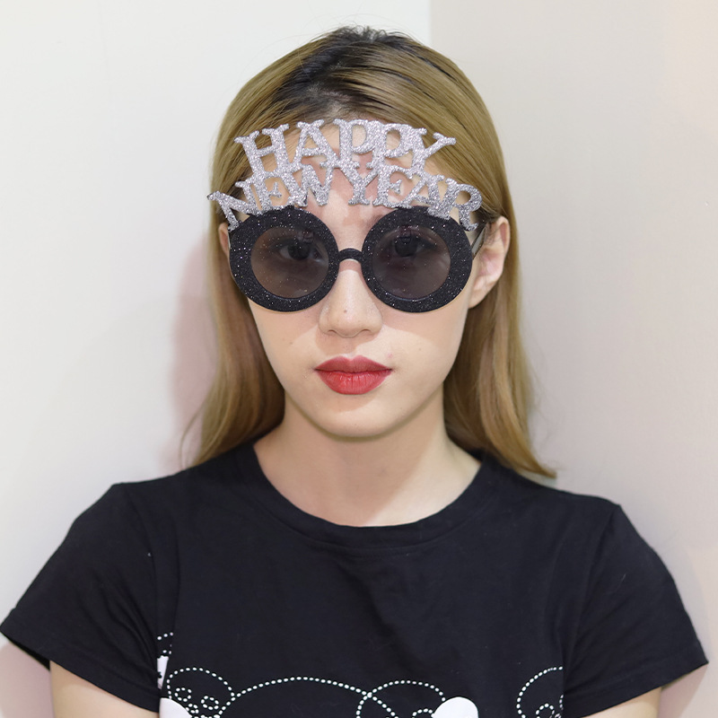 Lentes de Sol Decorativos para Fiesta de Año Nuevo en ABS