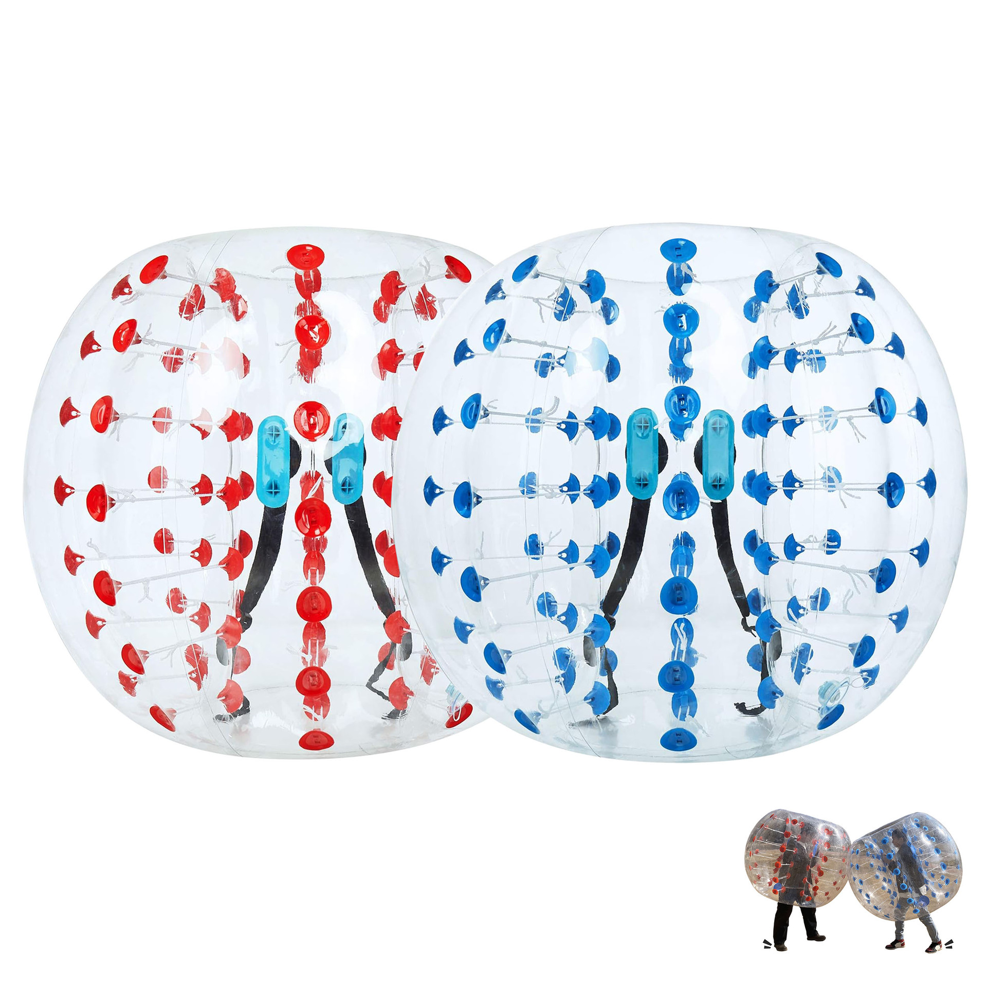 Fabricantes al por mayor diversión bola de choque inflable billar bola de choque inflable para niños bola de choque inflable