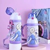 Disney, children's glass stainless steel, cup with glass for elementary school students, thermos, teapot