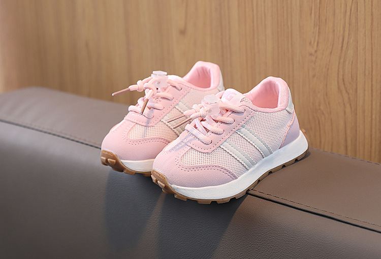 2023 Frühling und Herbst Atmungsaktive Kinder Casual Mädchen Sport Leichte Herren Laufschuhe Vorschule Baby Net_voghion.com