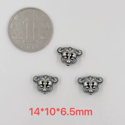 Zərgərlik ara hissələri, vintage old silver spacer - 417