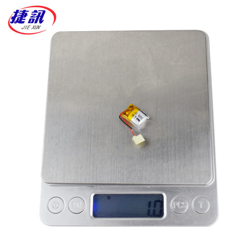 3.7V 501012 40mAh 4.2V TWS Bluetooth Lithium Battery Rechargeable with Protection Board Ultra Small Cell