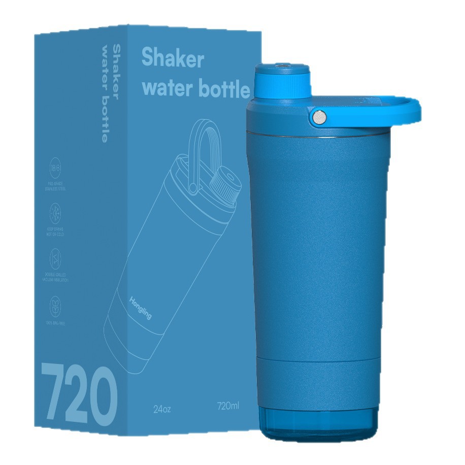 New Top Quality Product: Quick-Open Storage With 304 Stainless Steel Handle, Direct-drink Shaker Cup For Fitness And Sports_voghion.com