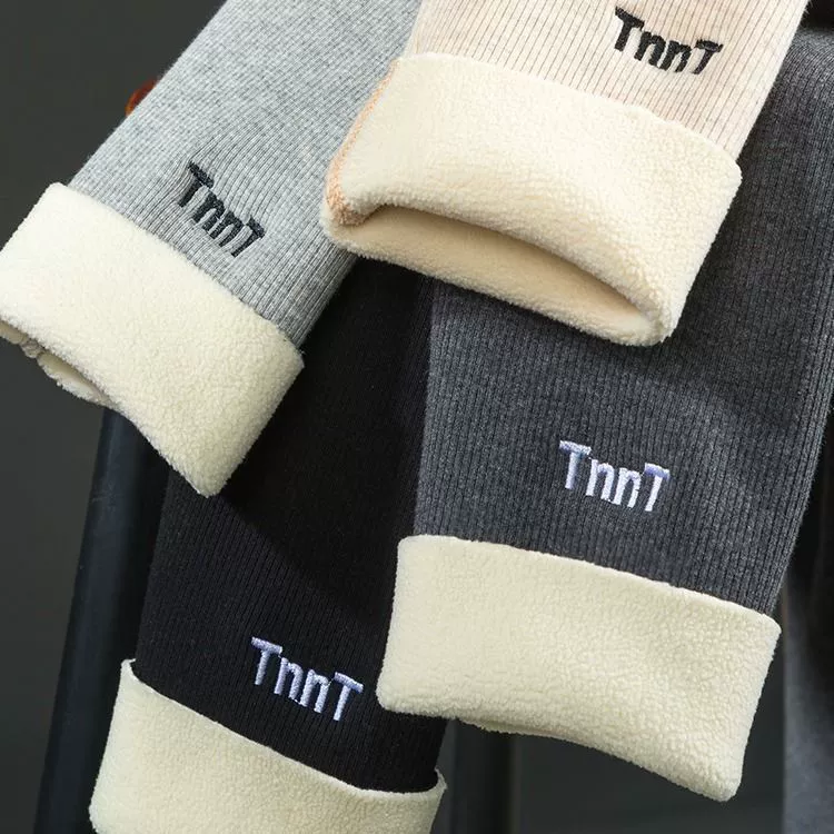 Детские теплые штаны для мальчиков, леггинсы, с вышивкой
