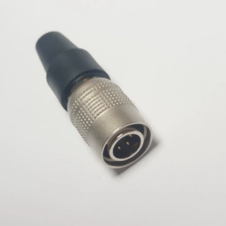 工业相机连接器HR10A-7P-6P6芯针型插头6Pin公头串口插座端子