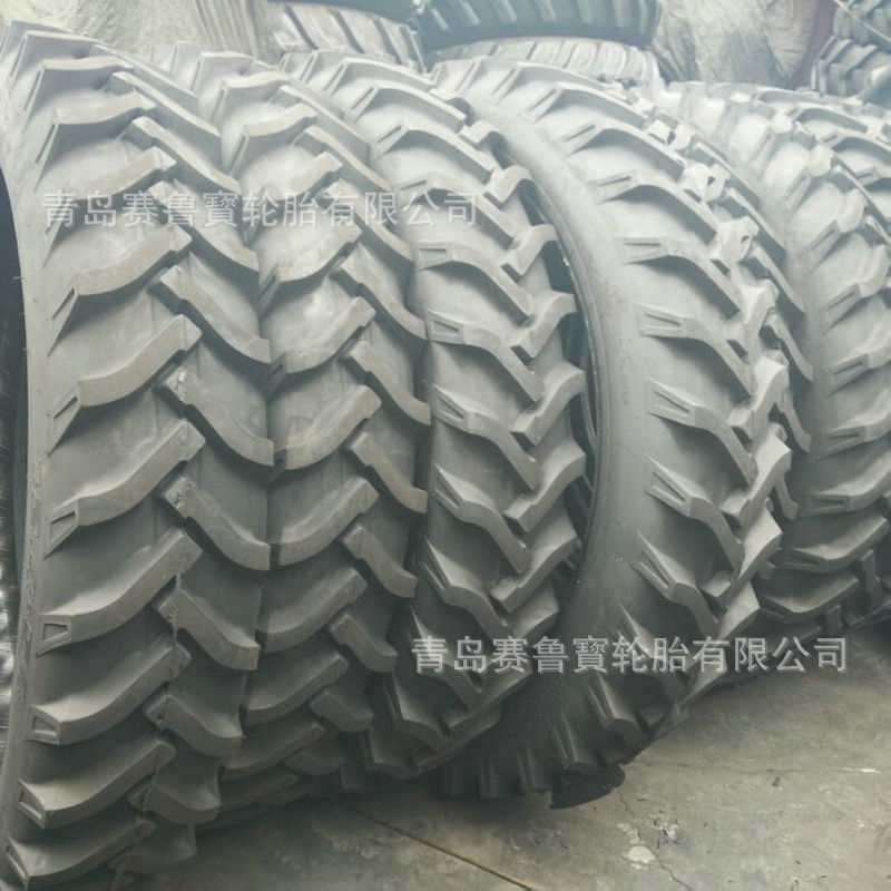 农用轮胎 12.4-54 R1 人字花纹加厚 可配钢圈