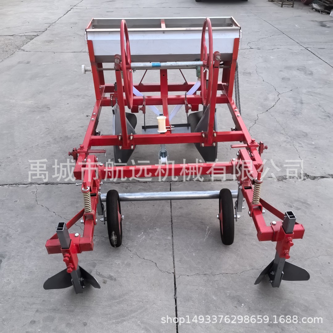 农作物起垄地膜覆盖机械 地瓜起垄覆膜机 辣椒红薯施肥滴灌一体机