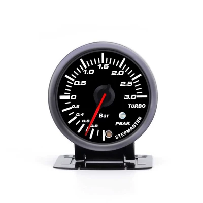 Car Modification Turbocharger Gauge Water Temperature Meter Racing Voltage Air-Fuel Ratio Meter 12V Universal with Bracket (automobile instrument) - boost-gauge-0-3-bar