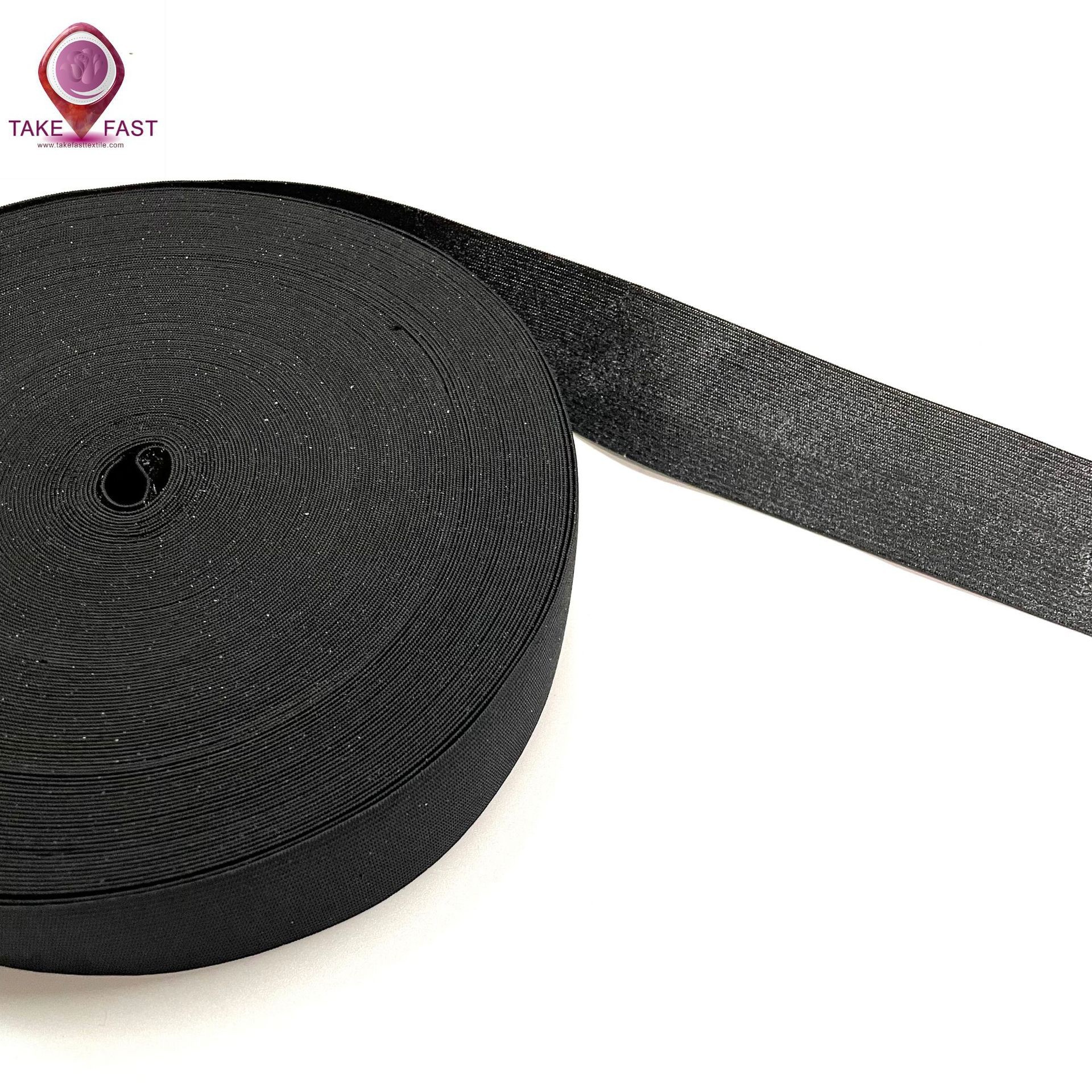 热熔胶针织松紧带背胶松紧加胶钩编西裤织带喷胶裤腰黏胶橡筋胶水