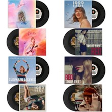 黑胶唱片现代简约音乐主题道具复古海报音乐封面墙面装饰摆设背景