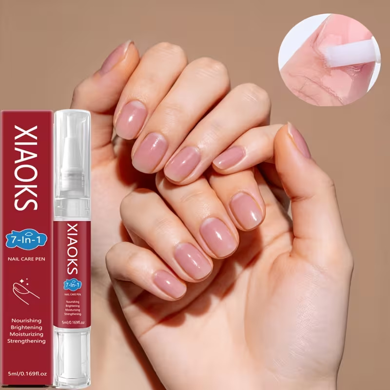 Cross-border 7-in-1 Moisturizing Nail Care Pen Daily nail cleaning and care for a fresh, moisturized, shiny nail surface