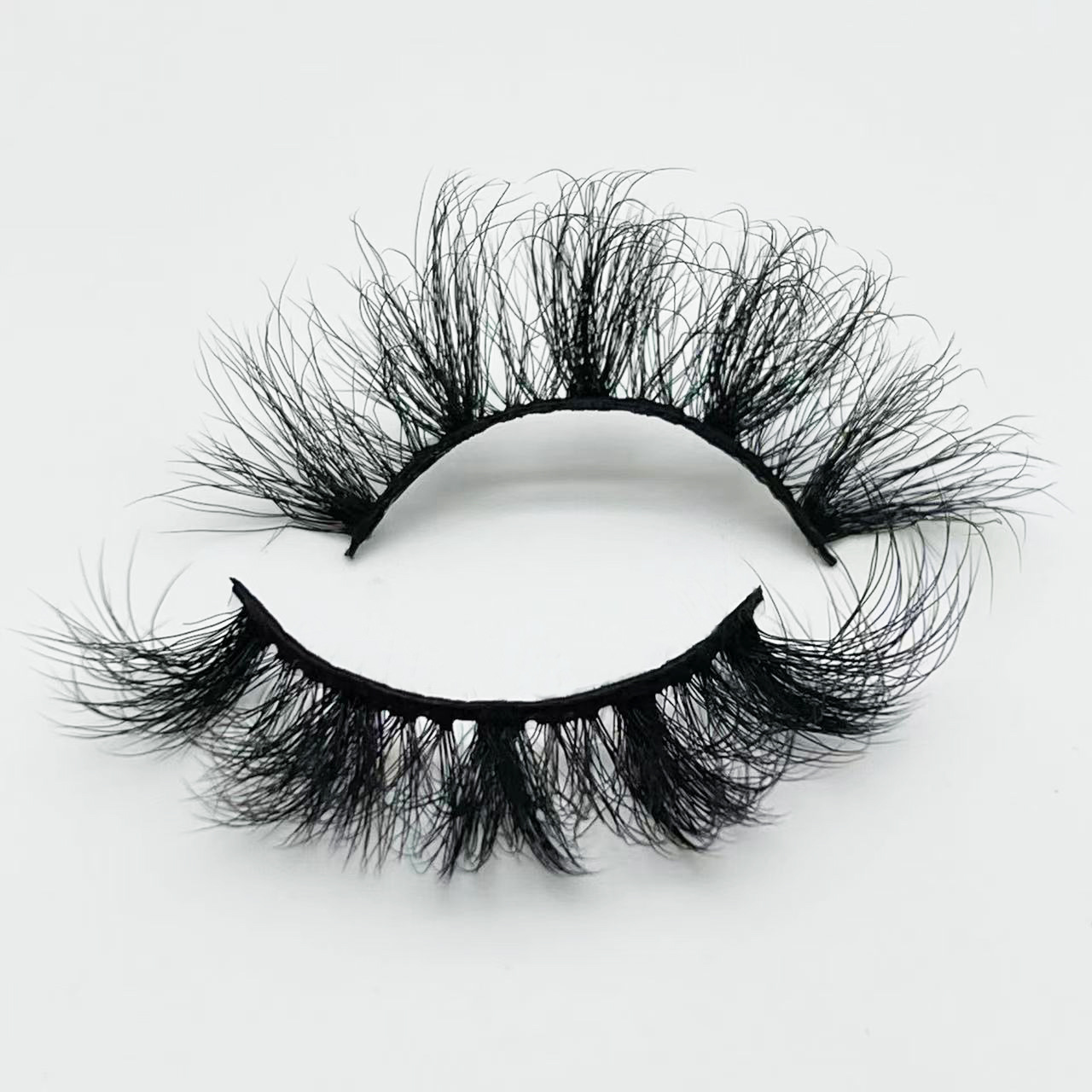 Fashion Thick Messy 20mm Imitated Mink Hair False Eyelashes Wholesale display picture 5