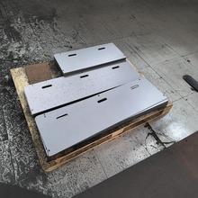 3mm4mm铝塑板来样来图雕刻切割镂空冲孔雕花任意尺寸切割加工