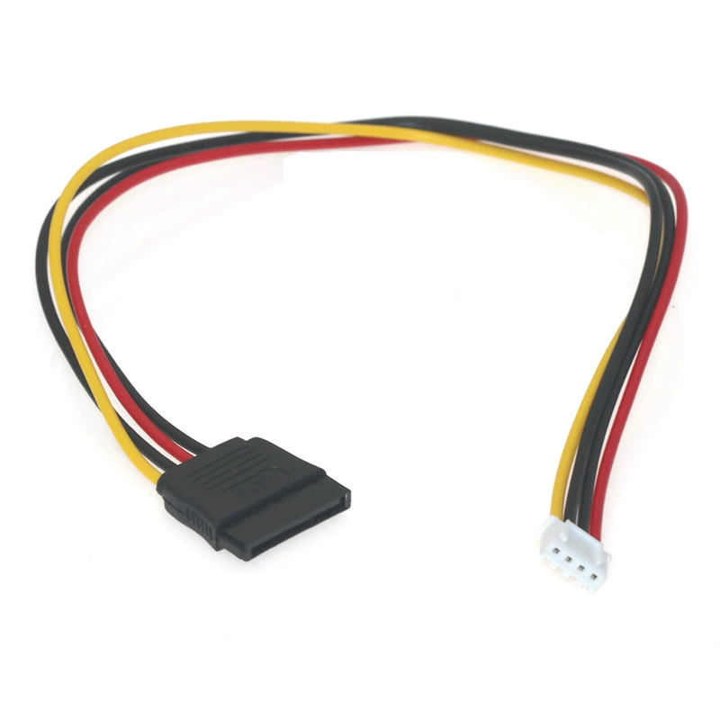 ITX power cord SATA15P mother to small 4P mother XH2.54 soft drive motherboard power supply data supply data conversion cable