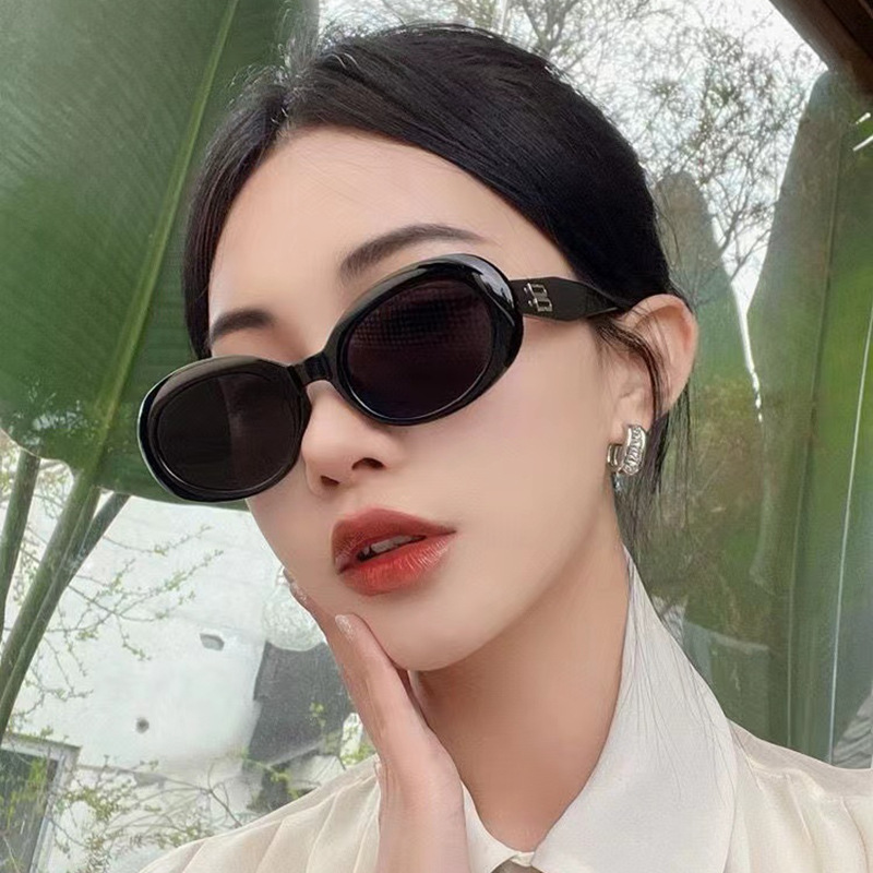 墨镜gm女士复古小框太阳眼镜 猫眼太阳镜墨镜 防紫外线sunglasses详情23