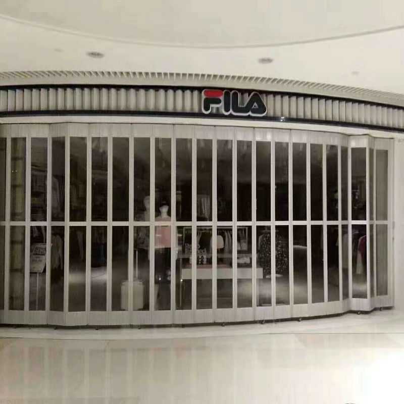 铝合金水晶折叠门