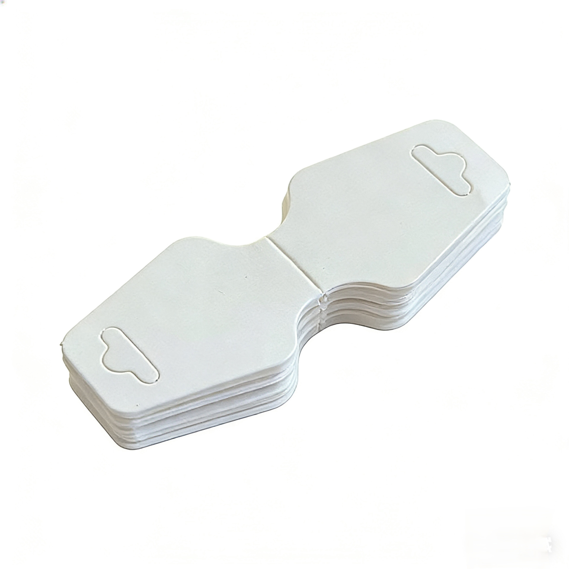 Tarjeta de embalaje de tarjeta plegable especial creativa tarjeta de cuerda de cabello infantil tarjeta de papel de anillo de intestino grueso tarjeta de cabeza de cuerda de papel joyas tarjeta de visualización