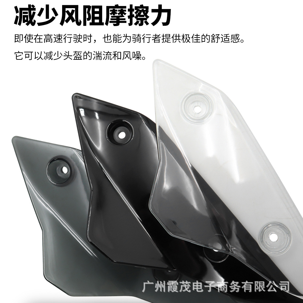 Suitable for the 2025 Honda Xl750 Transalp Modified Motorcycle Front Windshield Side Deflector to Side Windscreen