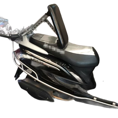 Riders, and E-Bike Riders; Foldable, Electric car rear backrest