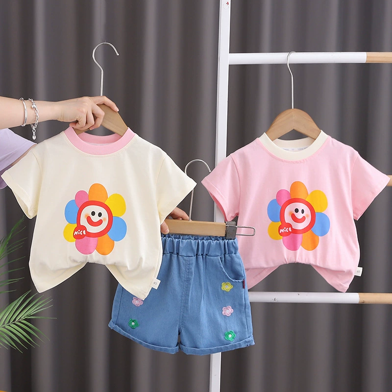 Conjunto rosa infantil para niña