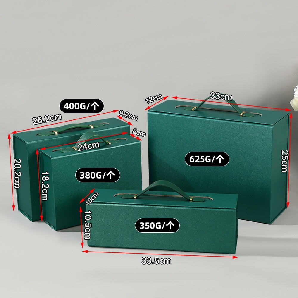 Caja plegable de una pieza de alta calidad, embalaje de regalo de vacaciones, caja de embalaje de joyería portátil de alta gama, caja de regalo de joyería