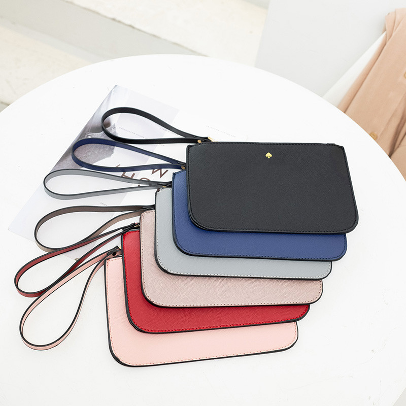 Clutch Bag Women's Wallet Long 2021 New Style Simple Fashion Popular ks Handbag Coin Purse Leather Small Bag Clutch Bag