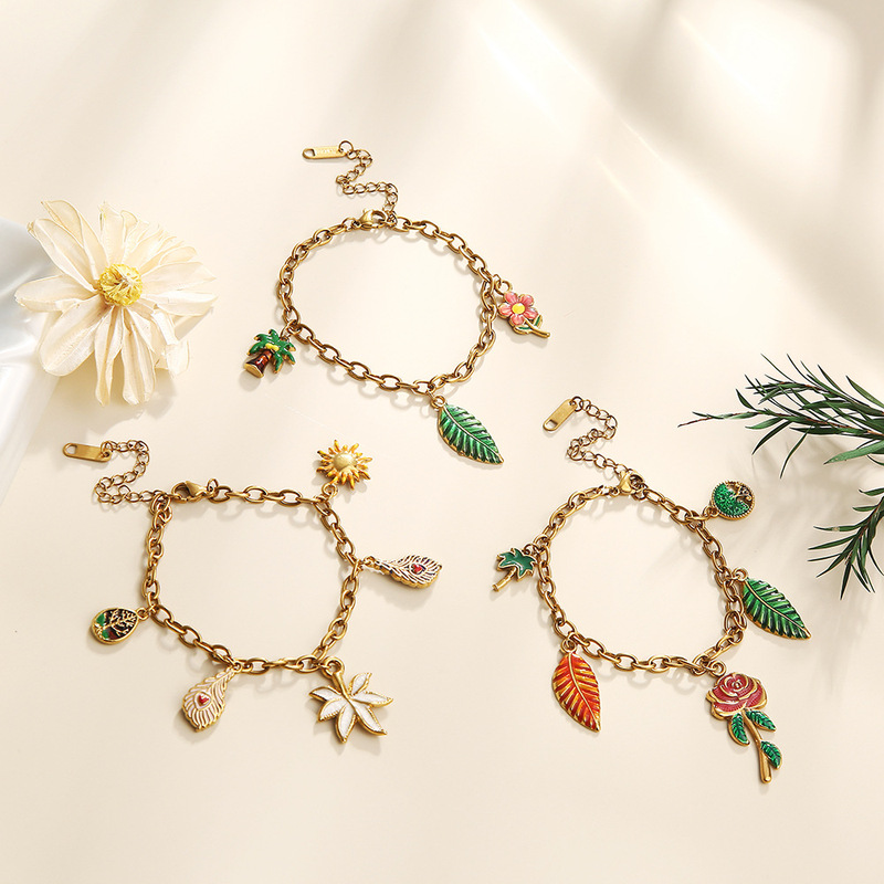 Cross-Border Beach Ocean Bracelet Vacation Ins-Style Shell Jewelry Ocean Series Accessories Women's High-End Jewelry Cross-Border Beach Ocean Bracelet Vacation Ins-Style Shell Jewelry Ocean Series Accessories Women's High-End Jewelry