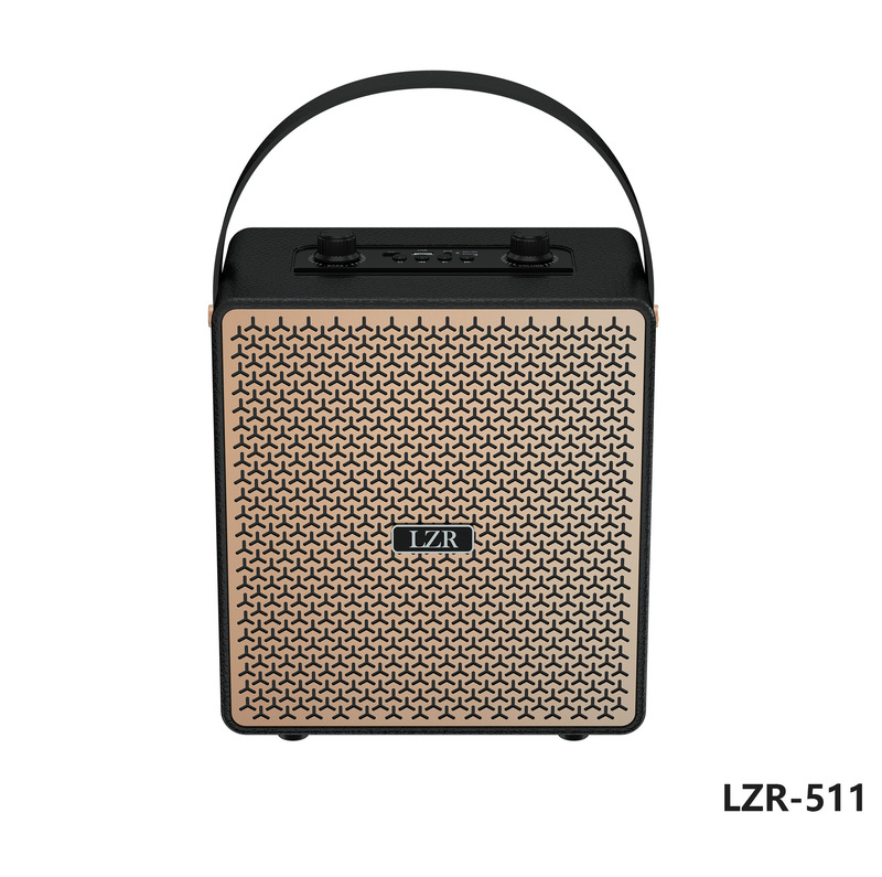 LZR511クロスボーダー爆型アウトドアポータブルカード無線bluetoothオーディオレトロ家庭用携帯サブウーファスピーカー|undefined
