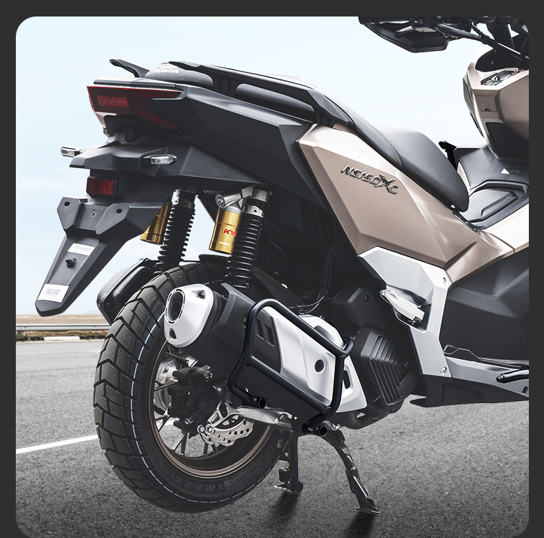 Suitable for Xin Da Zhou Honda Ns150Xc Bumper Exhaust Bar Anti-Fall Bar Water Tank Cover Exhaust Cover Modification Accessories