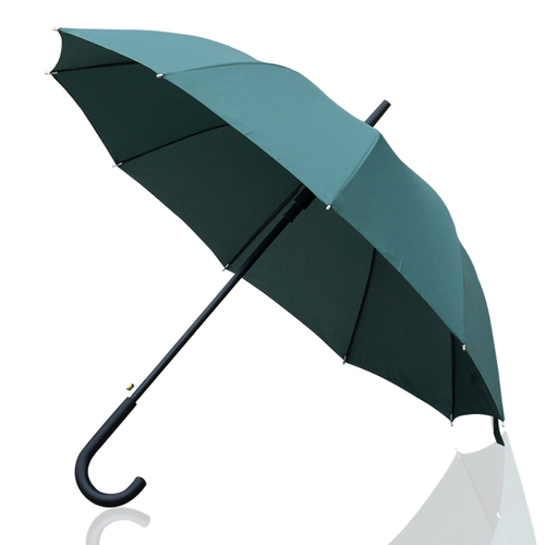 Wholesale long handle umbrellas with custom logo advertising umbrellas, ten-bone straight handle sunshade black rubber reinforcement sunny and rainy long black umbrellas, two