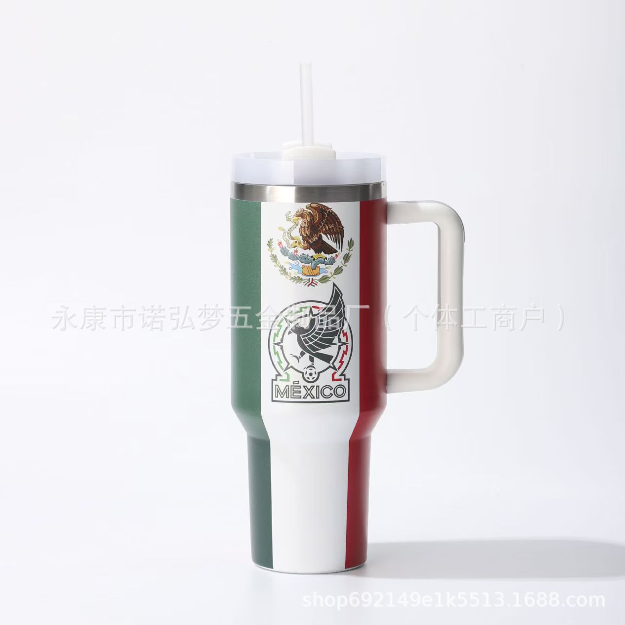 2026 Copa del Mundo 40oz Taza de hielo TUMBLER Taza de acero inoxidable Taza de aislamiento térmico image 10
