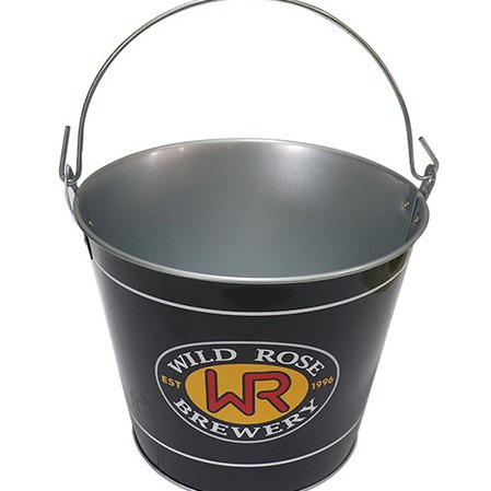 厂家供应啤酒5升梯形 冰桶 马口铁冰桶 手提金属包装镀锌铁罐