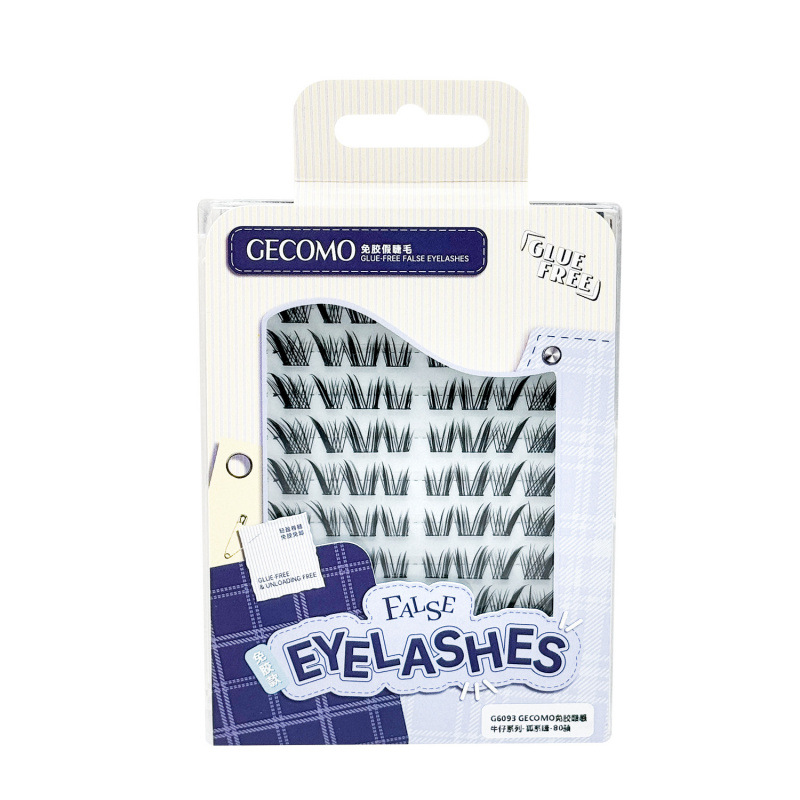 GECOMO Baby Daji Upper Lash Fox Series Dense Natural Barbie Comics Inclined Fly Little Fox False Lashes